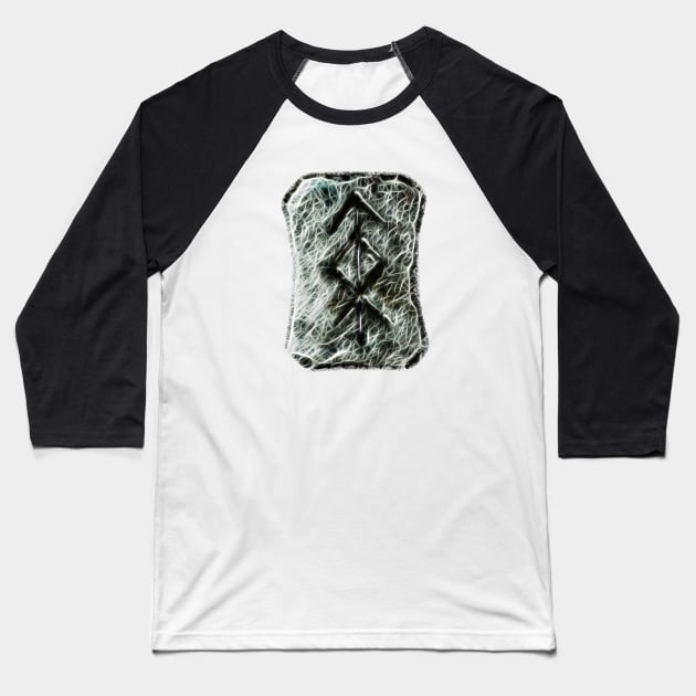 Viking Protection Rune Baseball T-Shirt by Jonthebon